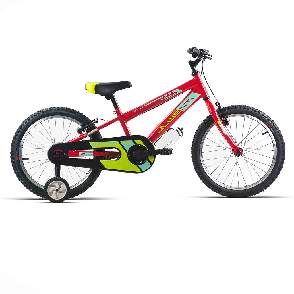 Bici 18" Niño Rojo/Negro