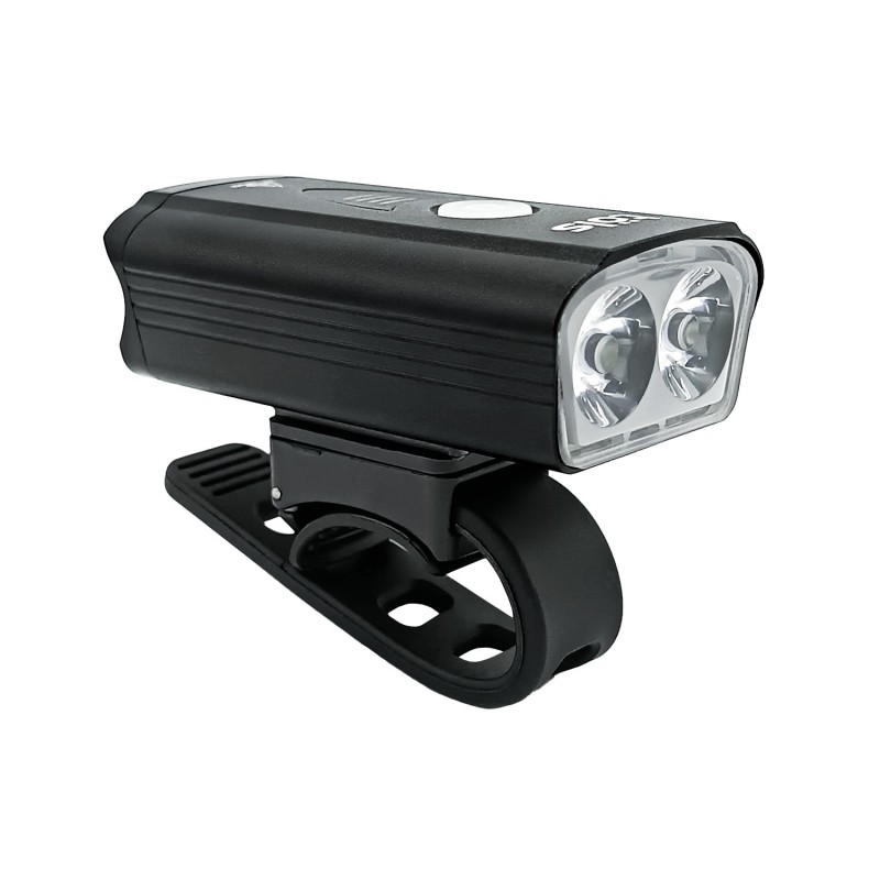 La luz delantera Tols Aina Pro USB Fronto 900 LM es una potente y versátil opción para iluminar tus trayectos en bicicleta. Con un máximo de 900 lúmenes